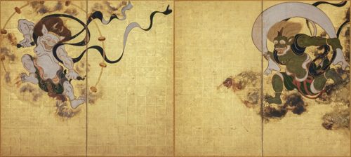 Wind God and Thunder God, Tawaraya Sōtatsu