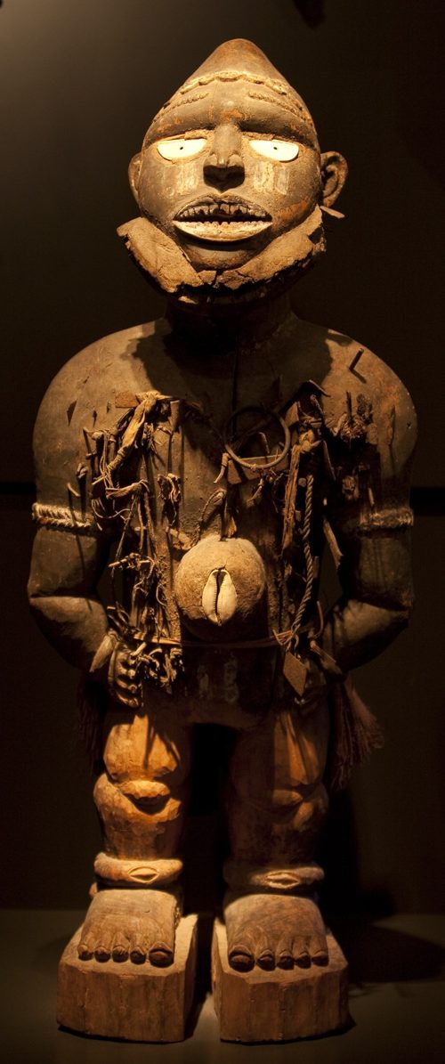 Power figure (nkisi nkondi) of the Mangaaka type, Kongo carver and nganga (ritual expert), Chiloango River region