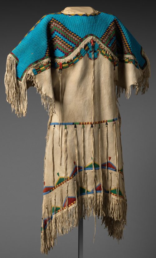 Dress, Lakota beadworker