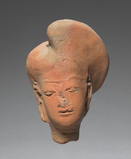 Head of a Woman, Majapahit terracotta sculptor