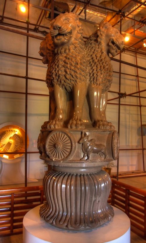 Lion Capital of Ashoka, Maurya sculptors working for Emperor Ashoka