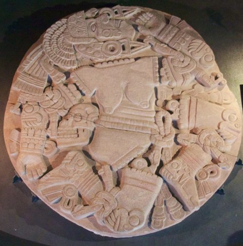 Coyolxauhqui Stone, Mexica sculptor of Tenochtitlan