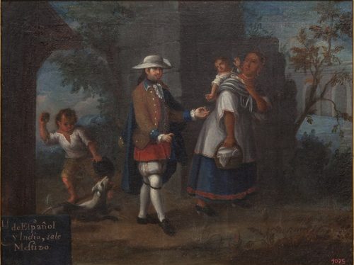 From Spaniard and Indian, Mestizo, Painter of New Spain