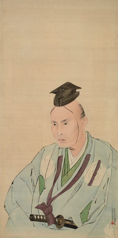 Portrait of Takami Senseki, Watanabe Kazan