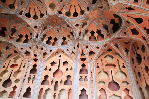 Music room, Ali Qapu Palace, Isfahan