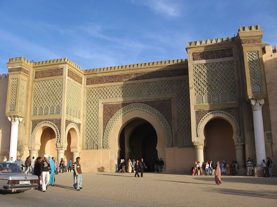 Bab Mansour gate, Meknes