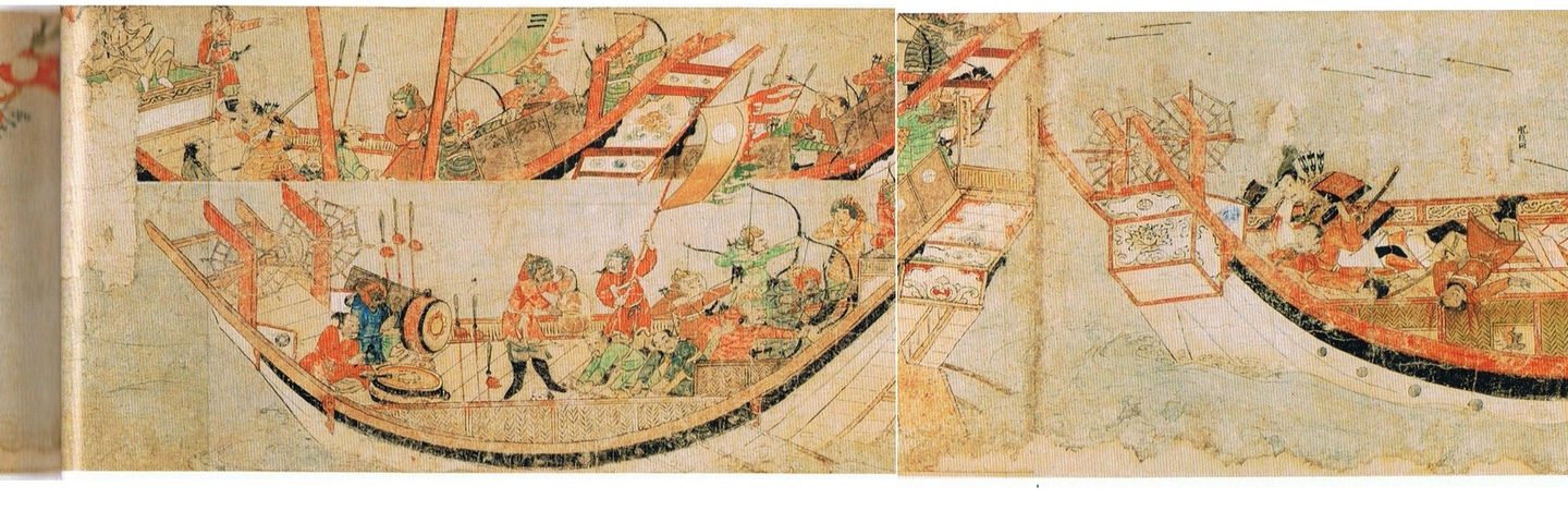 Illustrated Scrolls of the Mongol Invasions, Painter, for the samurai Takezaki Suenaga