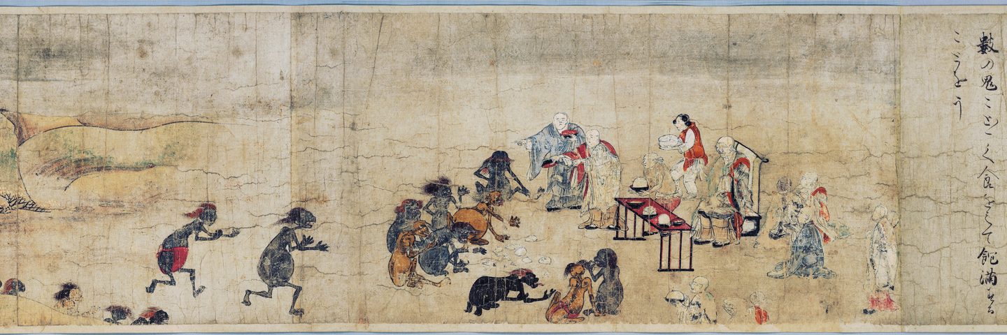 Hungry Ghosts Scroll, Late Heian painters
